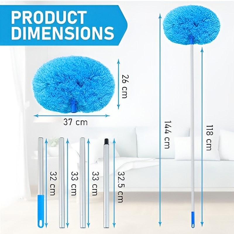 SkyWipe™ - Washable Ceiling Fan Cleaner Duster