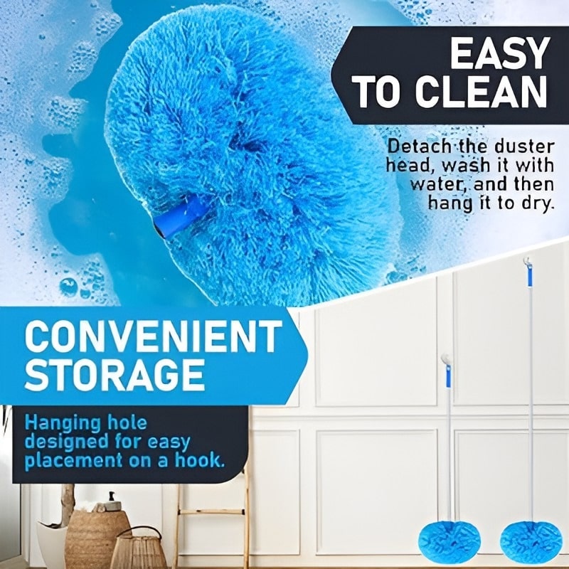 SkyWipe™ - Washable Ceiling Fan Cleaner Duster