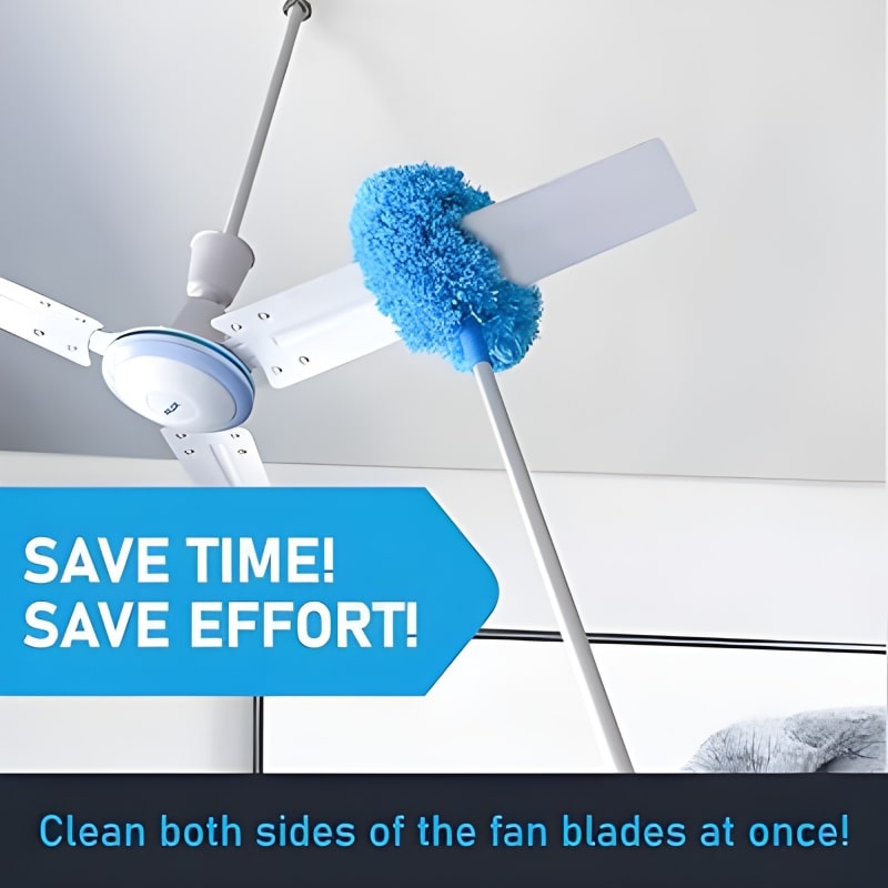 SkyWipe™ - Washable Ceiling Fan Cleaner Duster