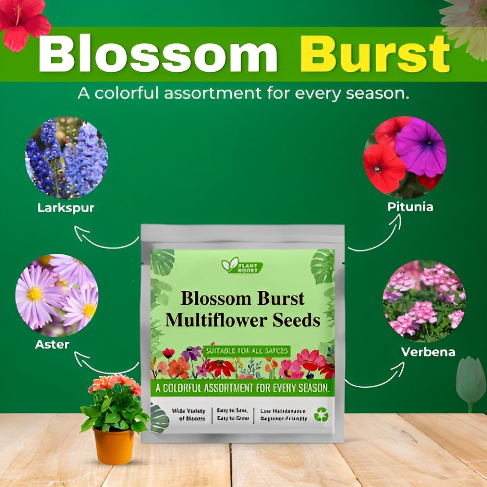 GreenGlow™ Plant Care Combo: Spray, Booster, Seeds & Scissor
