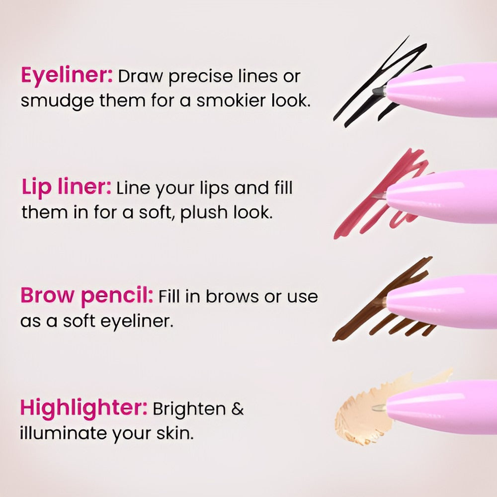 GlamFlex™ - 4 Essentials, 1 Pen. Beauty on the Go!
