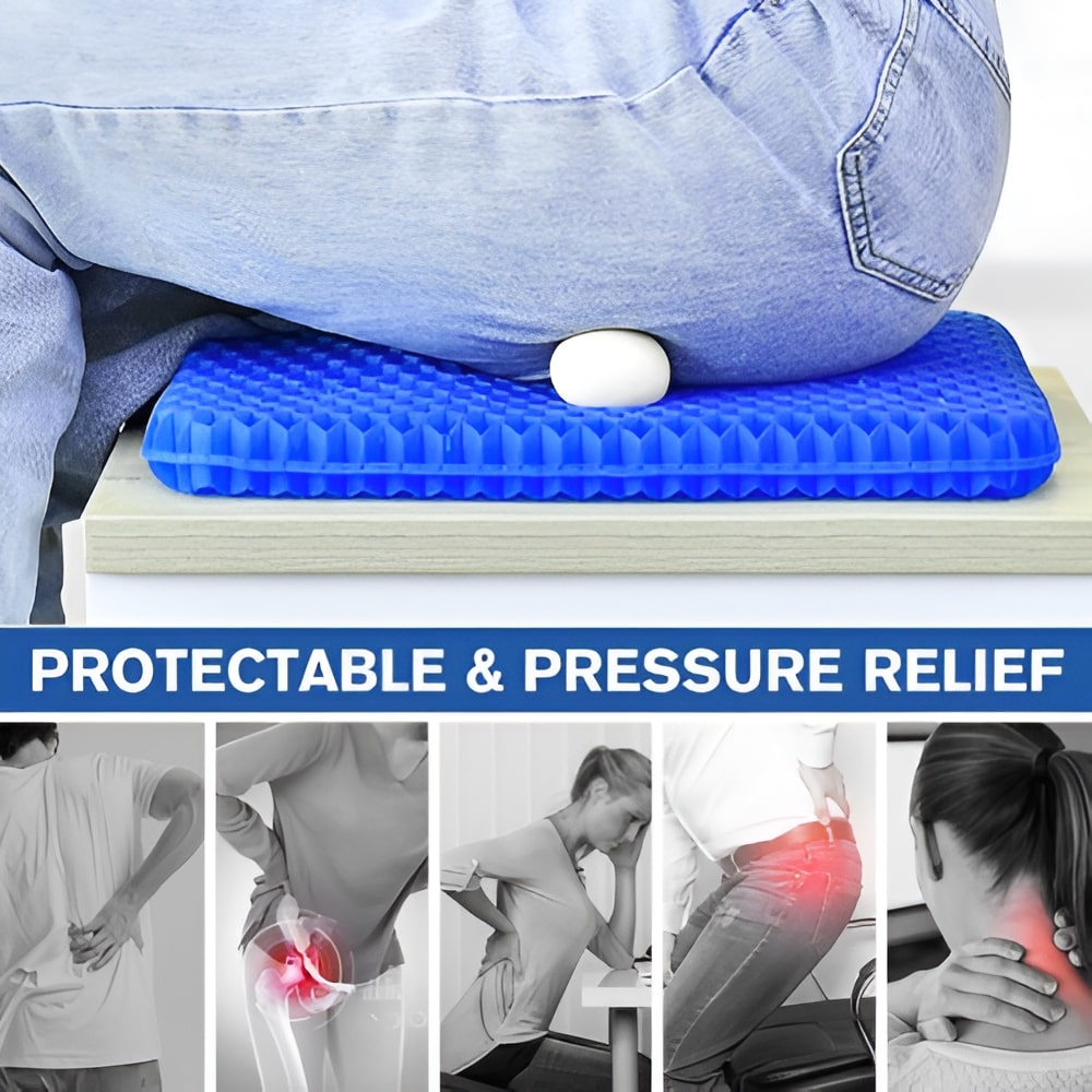 AeroSit Gel Cushion – For Cars, Office & Home