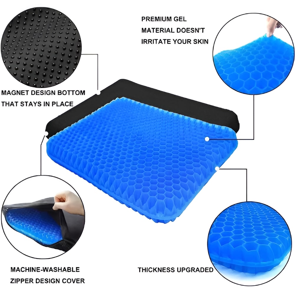 AeroSit Gel Cushion – For Cars, Office & Home
