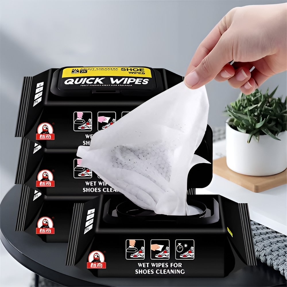 WipeFresh™ - Natural Sneaker & Shoe Cleaner Wipes