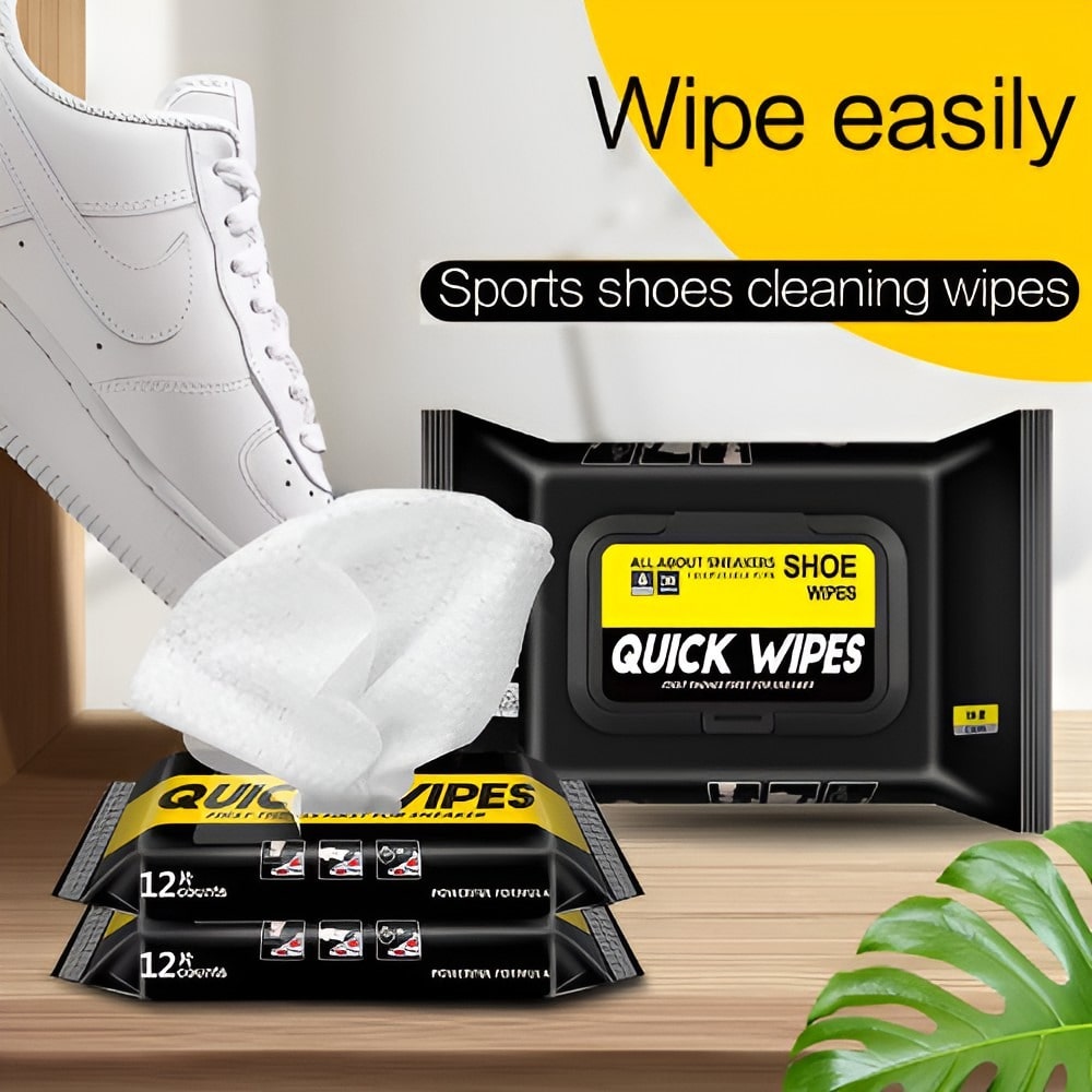 WipeFresh™ - Natural Sneaker & Shoe Cleaner Wipes
