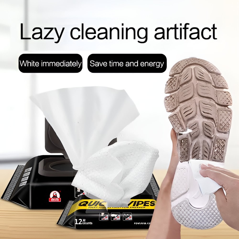 WipeFresh™ - Natural Sneaker & Shoe Cleaner Wipes